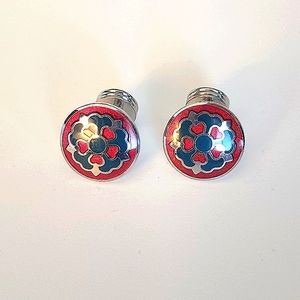 Enamel Cuff Links